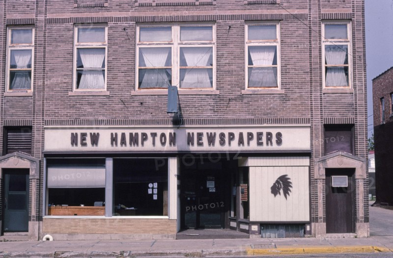 2000s America -  New Hampton Newspapers, 10 North Chestnut, New Hampton, Iowa 2003