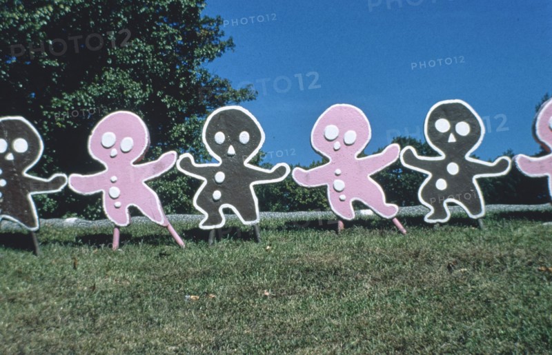 1970s United States -  Gingerbread People, Enchanted Forest, Route 40, Ellicott City, Maryland 1977