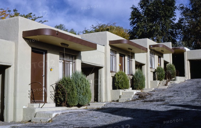 1970s United States -  Shangri-La Motel, Dodge City, Kansas 1979