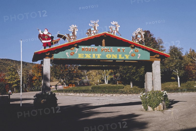 1990s America -   Santa's Workshop, North Pole, New York 1995