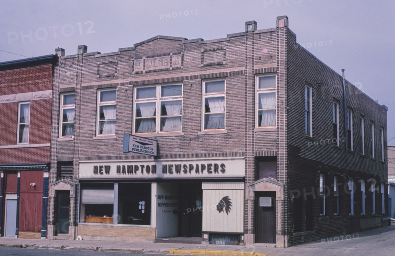 2000s America -  New Hampton Newspapers, 10 North Chestnut, New Hampton, Iowa 2003