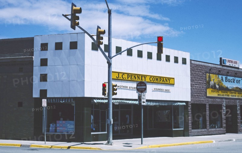 2000s America -  JC Penny mother store, Kemmerer, Wyoming 2004