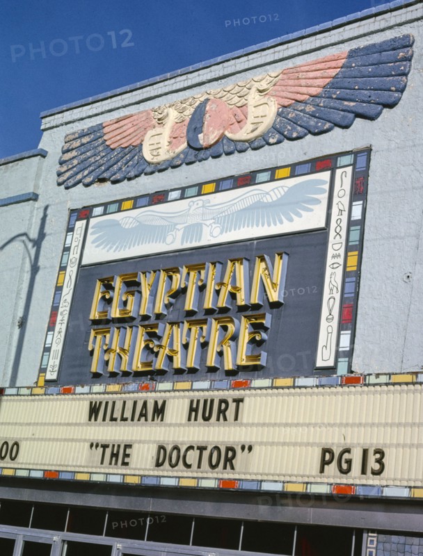 1990s America -  Egyptian Theater, Delta, Colorado 1991