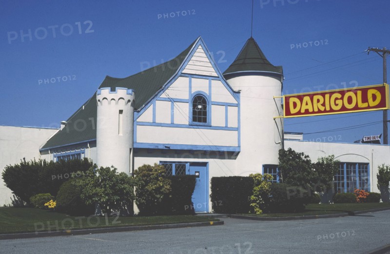 1980s America -  Darigold Building, Tacoma, Washington 1980