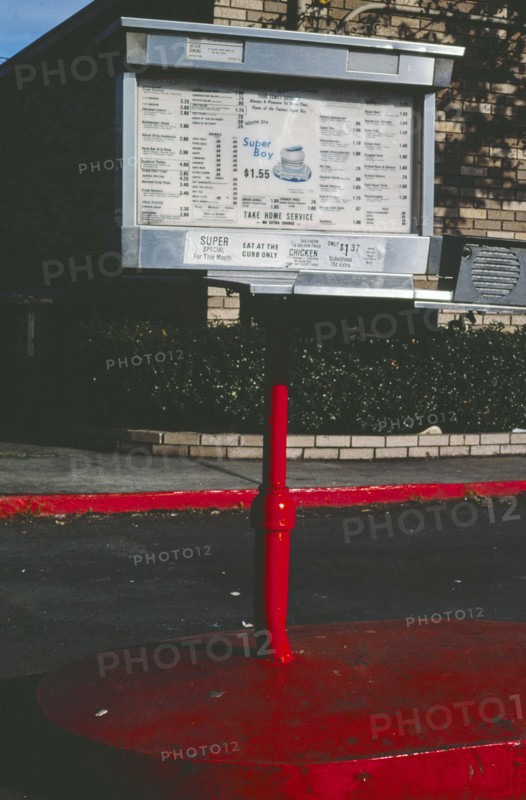 1980s America -   South 21 Curb Service, Charlotte, North Carolina 1982