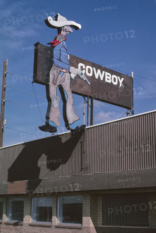 2000s America -  Cowboy Package liquor store, Cheyenne, Wyoming 2004
