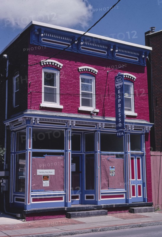 2000s America -  Blue Fox Espresso, Rosendale, New York 2005
