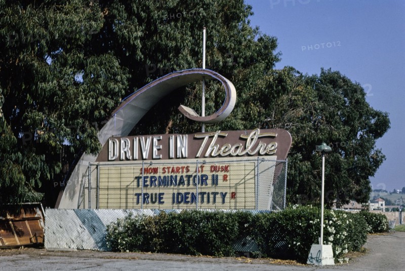 1990s America -  Studio Drive-In, Culver City, California 1991