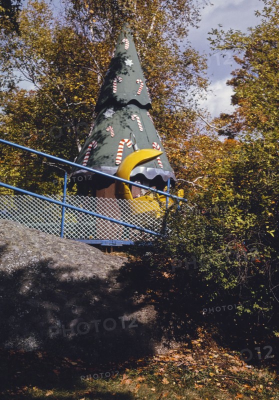 1990s America -   Santa's Workshop, North Pole, New York 1995