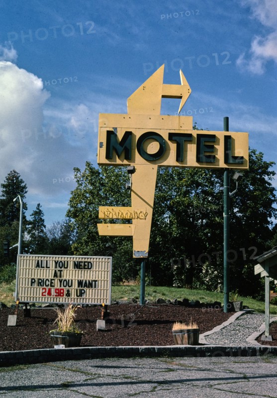2000s United States -  Pine Lodge Motel, 3000 Sunset Drive, Spokane, Washington 2003