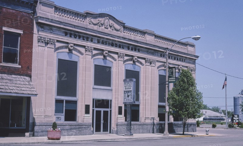 2000s United States -  People's National Bank of Kewanee, North Tremont Street, Kewanee, Illinois 2003