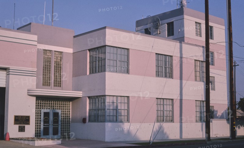 2000s United States -  Center Fire Station, H Street, Bakersfield, California 2003