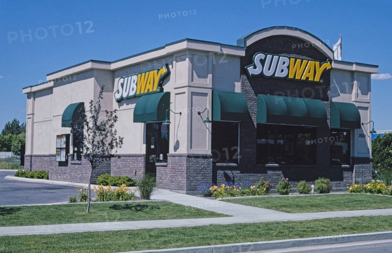 2000s America -   Subway Restaurant, Meridian, Idaho 2004