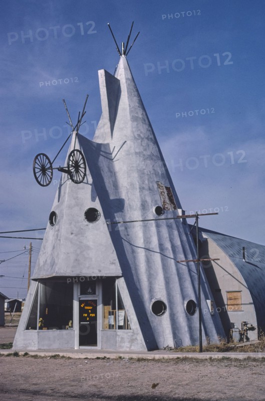 1980s United States -  VFW-Boy Scout Building, Route 85, Cheyenne, Wyoming 1980
