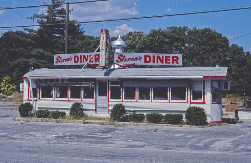 1980s America -   Sission's Diner, South Middleboro, Massachusetts 1984