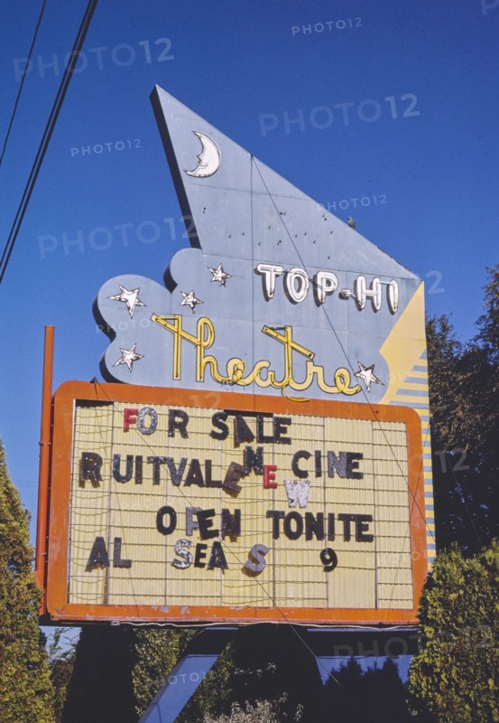 1980s America -  Top-HI Drive-In, Toppenish, Washington 1987
