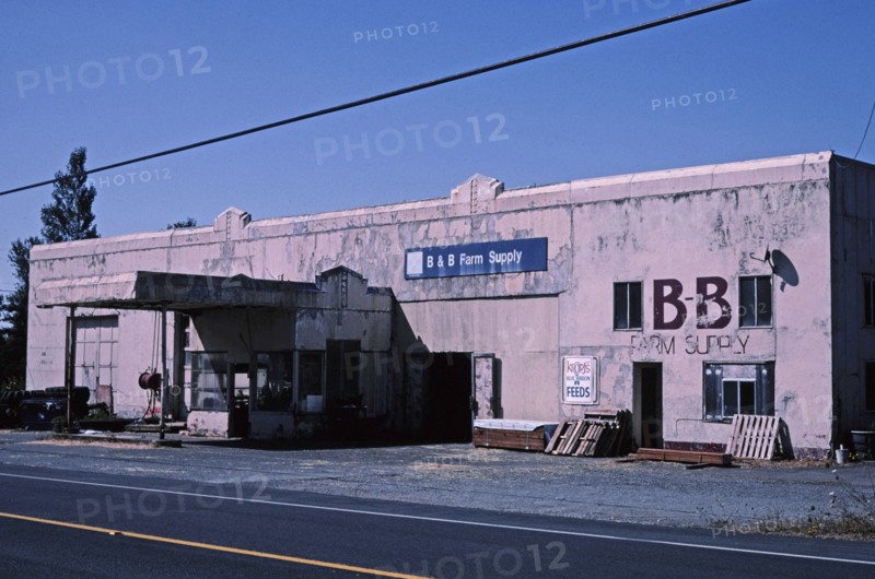 2000s America -  B & B Farm Supply, Langlois, Oregon 2003
