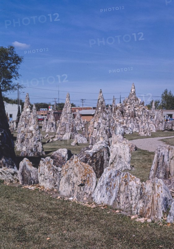 1980s America -   Petrified Rock Park, Lemmon, South Dakota 1987
