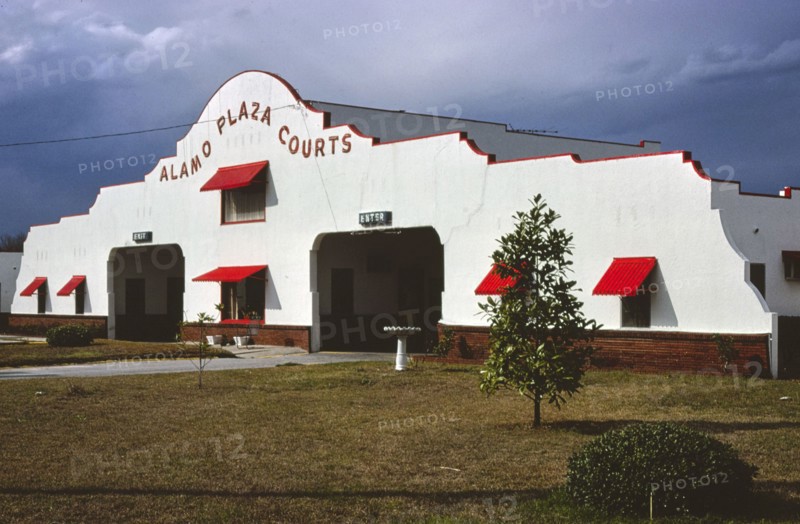 1970s United States -  Alamo Plaza Hotel Courts, Shreveport, Louisiana 1979