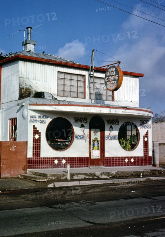 1970s America -   Red Ball Cafe, Albuquerque, New Mexico 1979