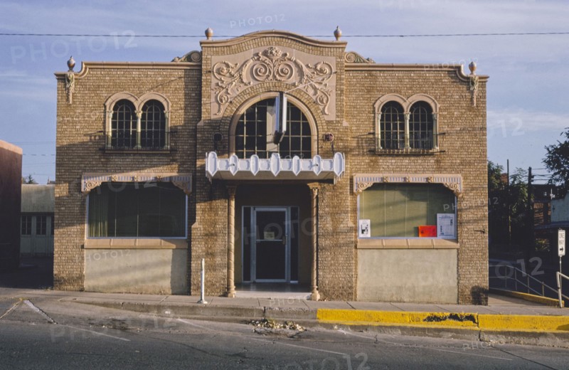 1990s America -  Texas-New Mexico Power Co, Broadway Street, Silver City, New Mexico 1991