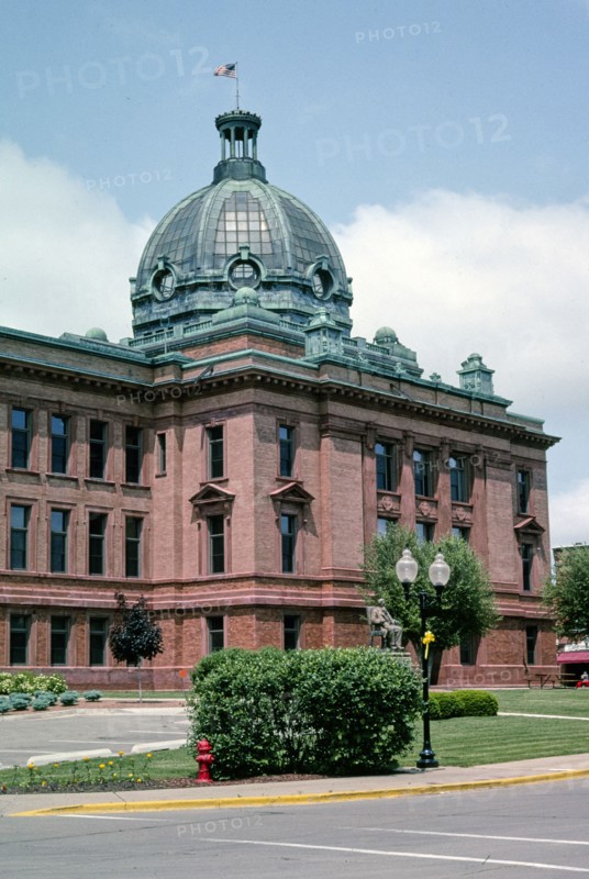 2000s United States -  Grant County Courthouse, Lancaster, Wisconsin 2003