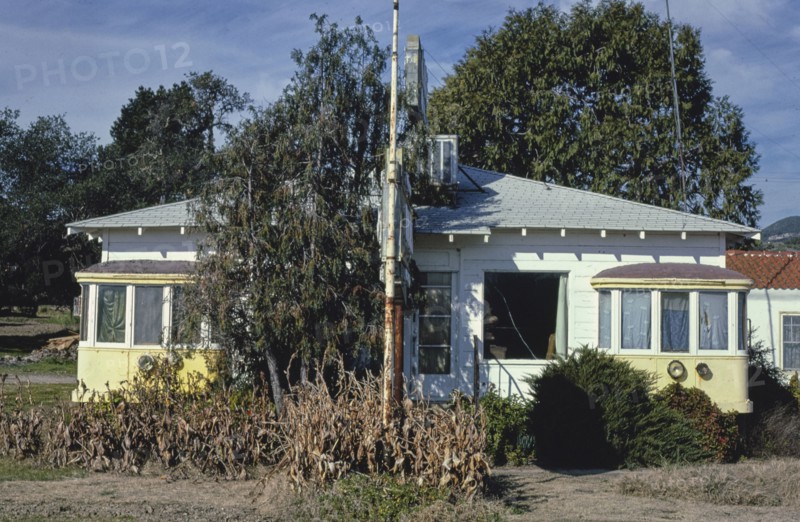 1980s America -   Dining Cars Cafe, Buellton, California 1985