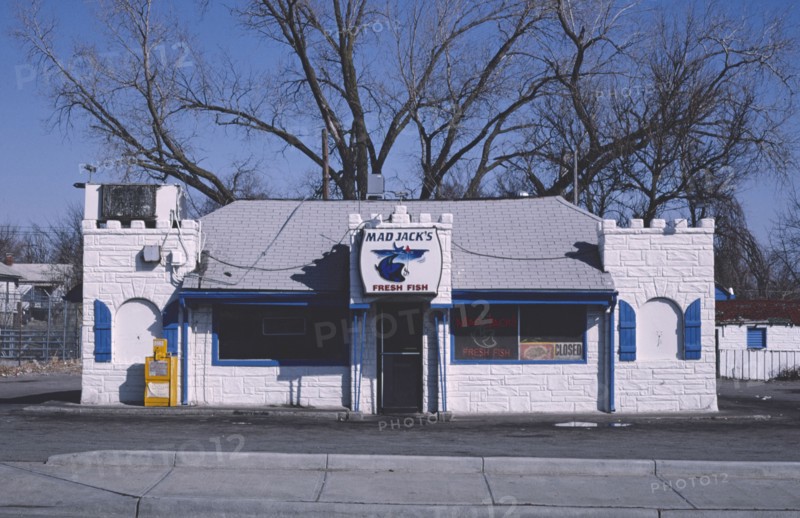 1990s America -  Mad Jack's Fresh Fish, Kansas City, Kansas 1994