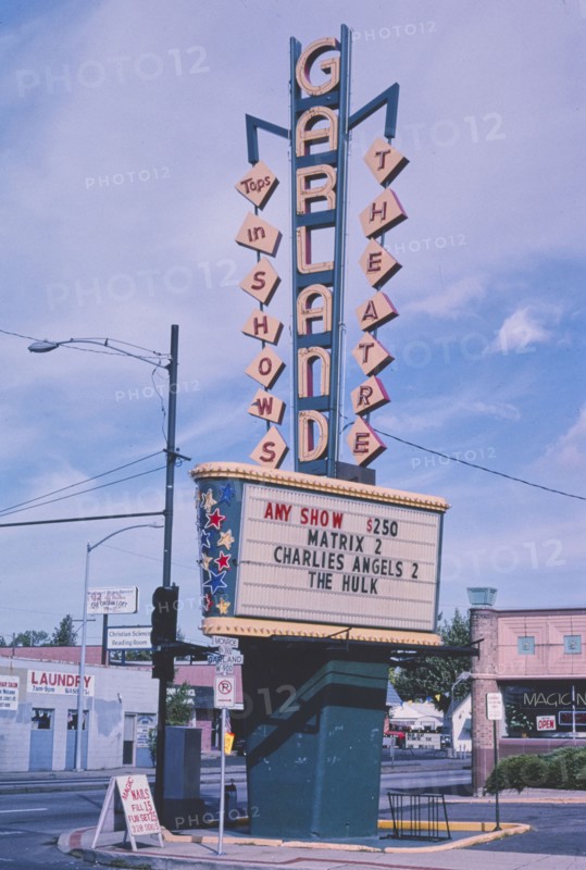 2000s America -  Garland Theater, Spokane, Washington 2003