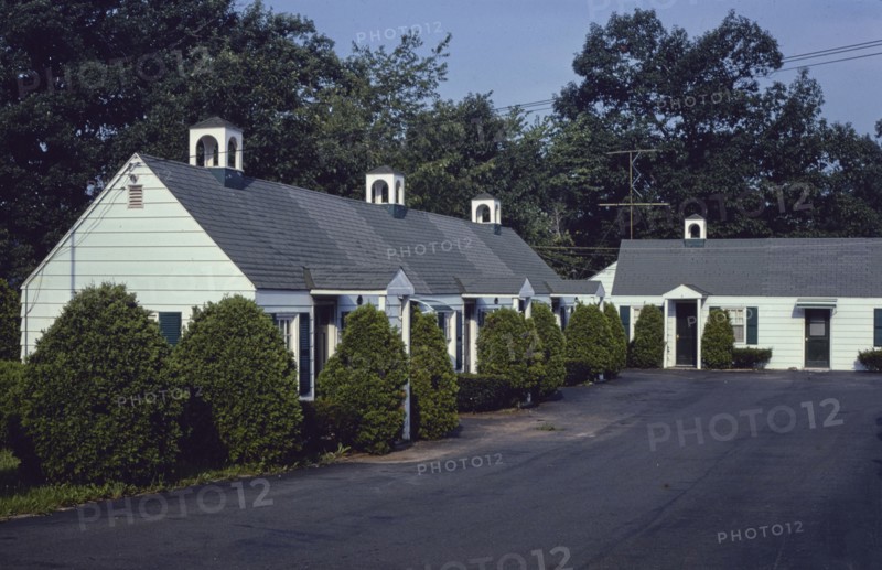 1970s United States -  Colonial Park Motel, Meridian, Connecticut 1978