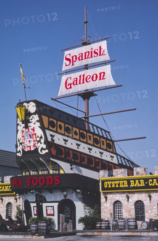 1980s America -   Spanish Galleon Restaurant, San Antonio, Texas 1982
