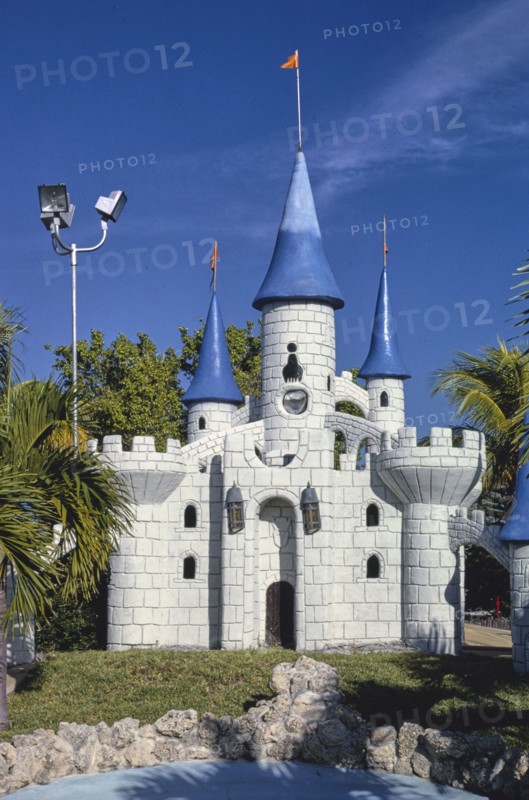 1980s America -  Magic Carpet mini golf, Key West, Florida 1985