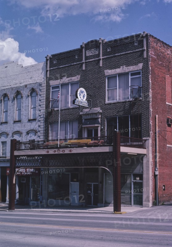 2000s United States -  BPOE Elks Building, Broadway, Hannibal, Missouri 2003