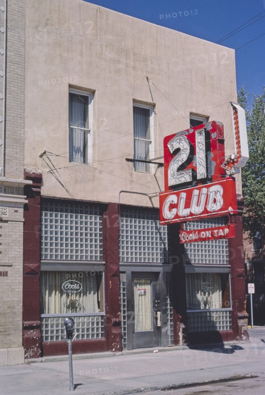 1980s America -  21 Club, Buffalo, New York 1980