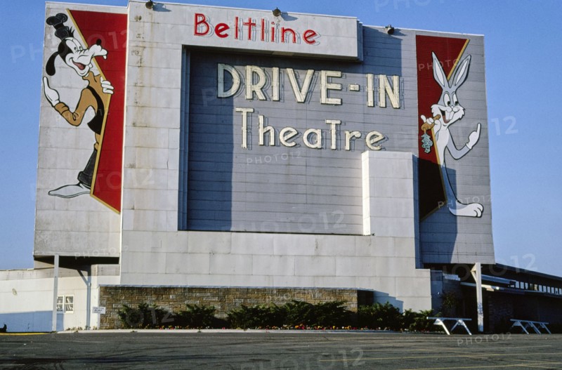 1980s America -  Beltline Drive-In, Grand Rapids, Michigan 1982