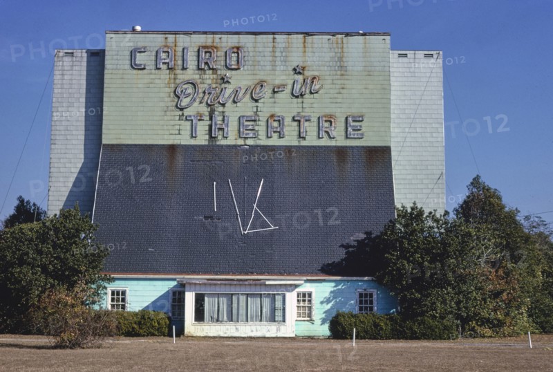 1970s America -  Cairo Drive-In, Cairo, Georgia 1979