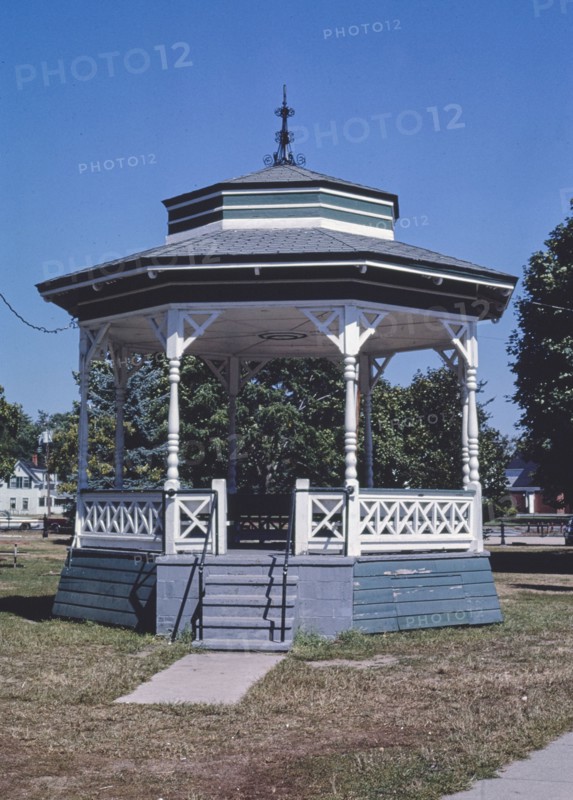1980s United States -  Bandstand, Townsend, Massachusetts 1984