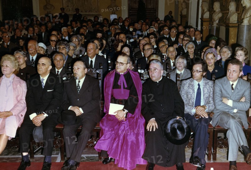 Ceremony in honor of Dante Sala (Rome, Italy - May 3, 1971)