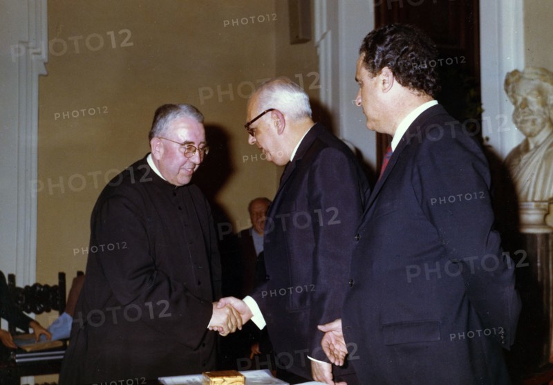 Ceremony in honor of Dante Sala (Rome, Italy - May 3, 1971)