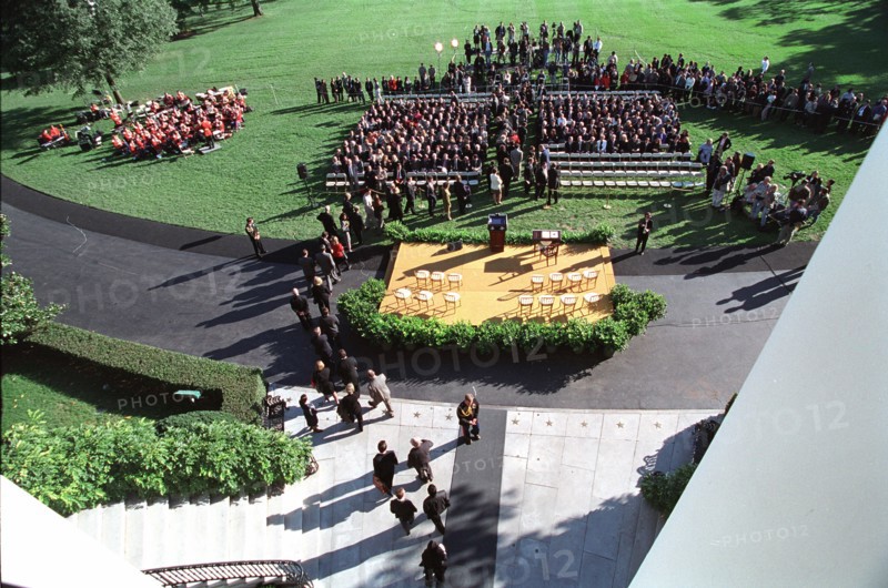 10/10/1993 - Photograph of the China Permanent Trade Relations Event on the South Lawn at the White House