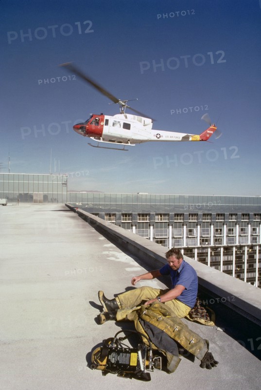 A UH-1N Iroquois helicopter