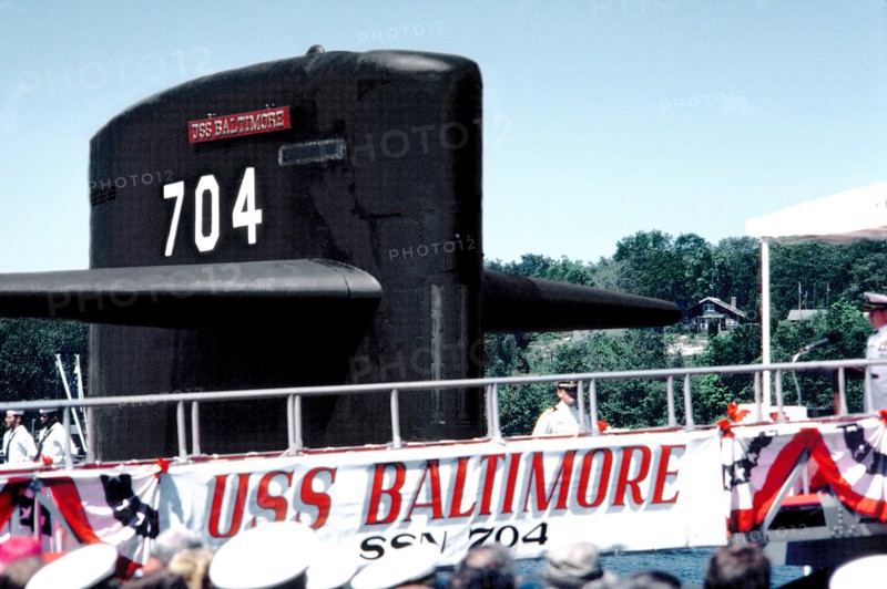 Nuclear-powered attack submarine USS BALTIMORE
