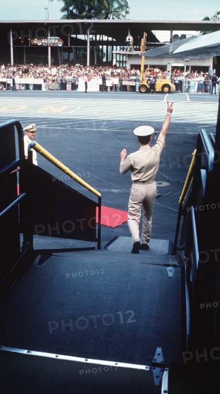 A recently released U.S. Navy Prisoner of War