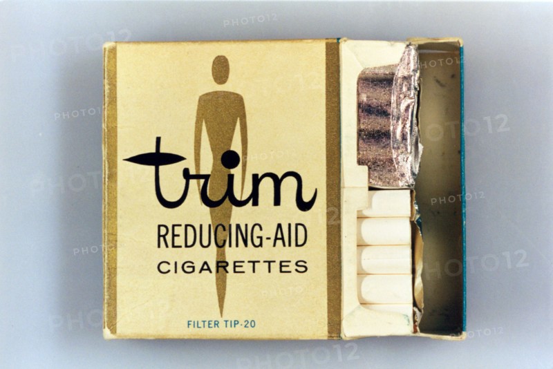 FDA History - Trim Reducing Aid Cigarettes from the late 1950s - banned by the FDA after many court battles.