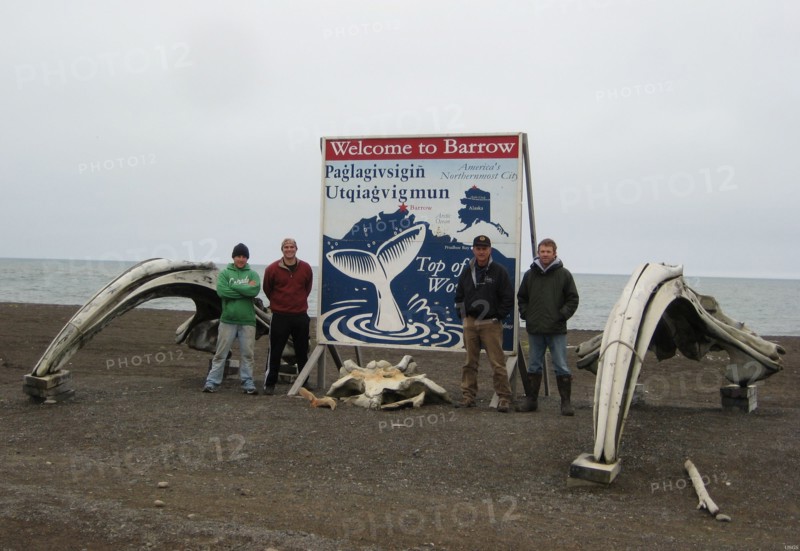 The USGS Golden Geomagnetic crew in Barrow, Alaska ca. 2010