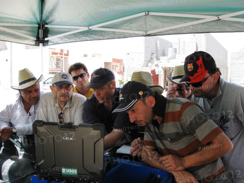 USGS NYWSC_Geophysical_training_in Iraq