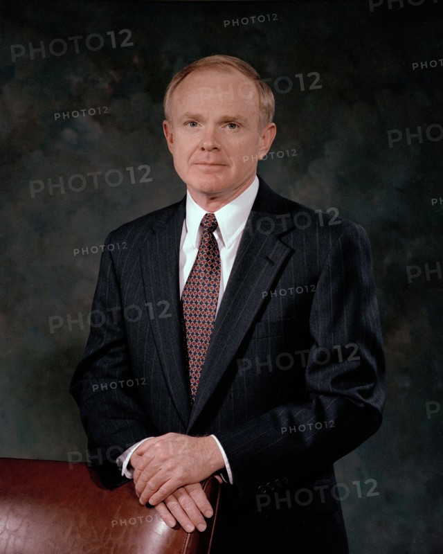 Official portrait of Roy Bridges, Jr., Director of Kennedy Space Center ca. 1997