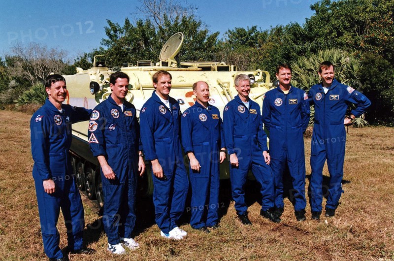 STS-82 Terminal Countdown Demonstration Test (TCDT), crew photo ca. 1997