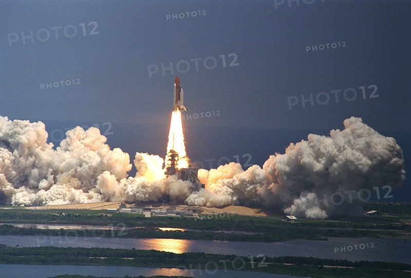 Space Shuttle Columbia soars from Launch Pad 39A at 2:02 p.m. EDT July 1 1997