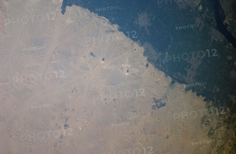 (30 May 2008) --- Pyramids of Dashur, Egypt are featured in this image photographed by an Expedition 17 crewmember on the International Space Station.